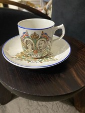 Vintage George V Silver Jubilee 1935 cup saucer & plate commemorative china