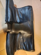 83-87 Porsche 944 Rear Back Lower Bottom Seat Cushion Leather Black Oem