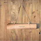 Myga Cork Yoga Mat Rubber Pilates Gym Fitness Non Slip Eco 2mm 183cm x 66cm New