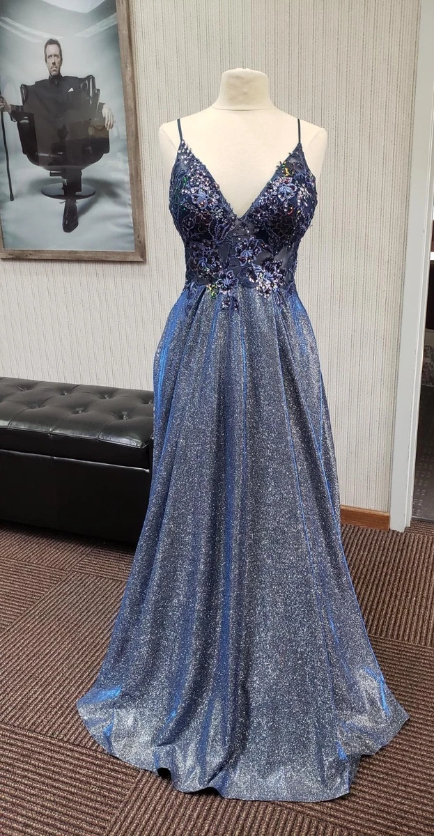 ebay blue prom dress Jovani Dresses for Women for sale Color:Heritage Toile Bl/Wh Black Elegant Sexy Minimalist You are also welcome CD310