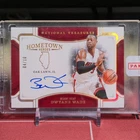 Dwyane Wade 2024-25 Panini National Treasures Hometown Heroes Gold Auto 04/10