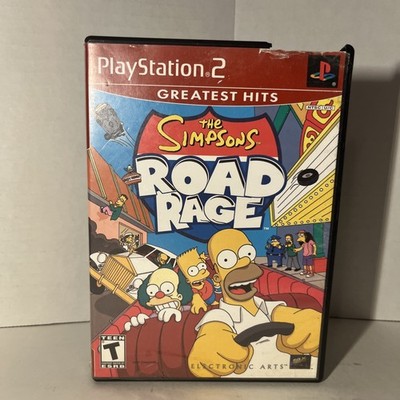 The Simpsons Road Rage TESTED - Sony PS2 - Disc Resurfaced- Acceptable