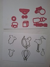 NEW – some unbranded MINI BABY COLLECTION DIES x 14 DIES (see write up)