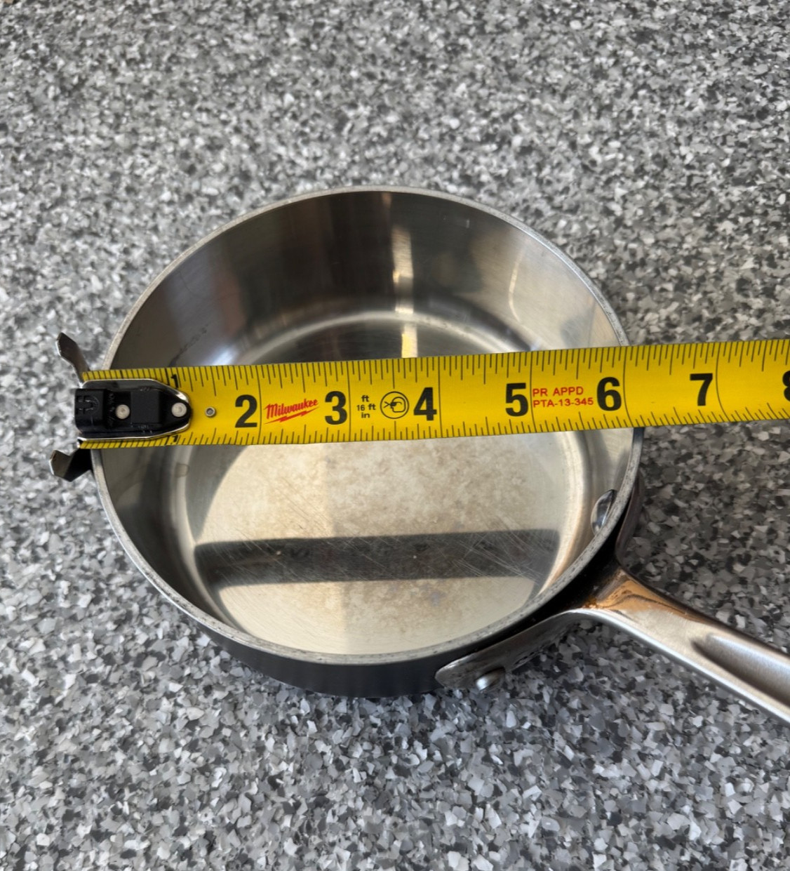 All-Clad LTD Anodized Sauce Pan 6"