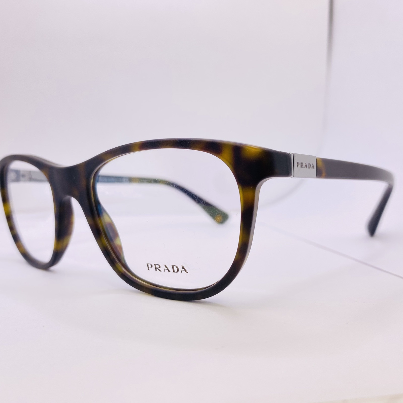 Prada VPR 29S Havana Tortoise Eyeglasses 52-19-140mm
