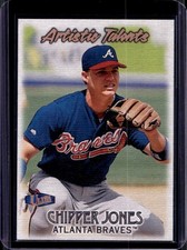 1998 Fleer Ultra Chipper Jones Artistic Talents #7AT Braves