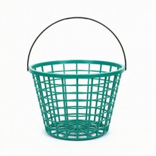 Golf Ball Basket Portable Golf Ball Bucket with Handle Heavy-Duty for Coaches
