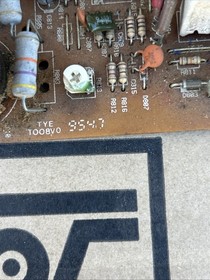 UNTESTED Unknown Monitor Chassis arcade game PCB board OFJ