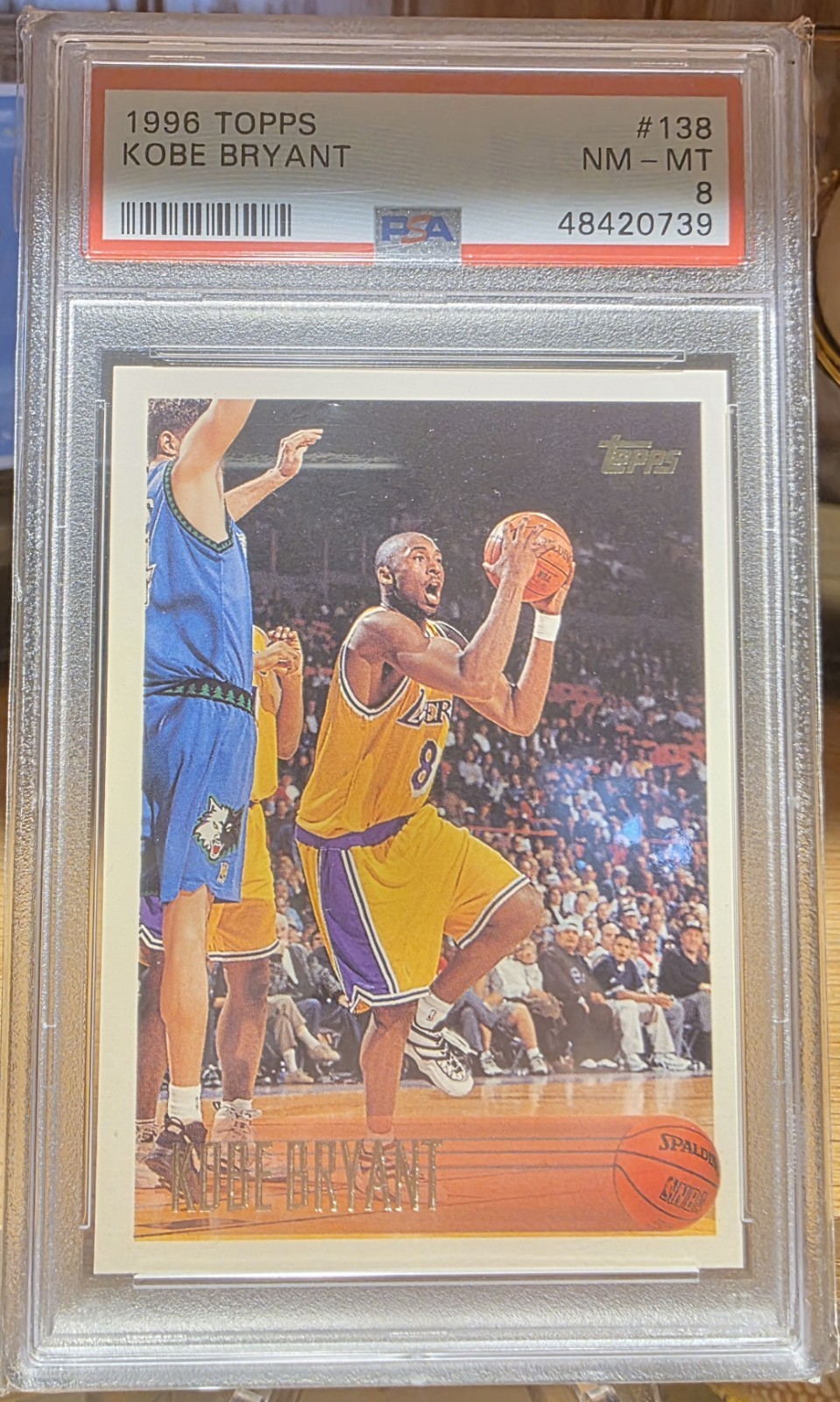 Kobe Bryant 1996 Topps #138 Base Price Guide - Sports Card Investor