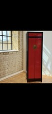 Vintage Red Chinese Wedding Cabinet