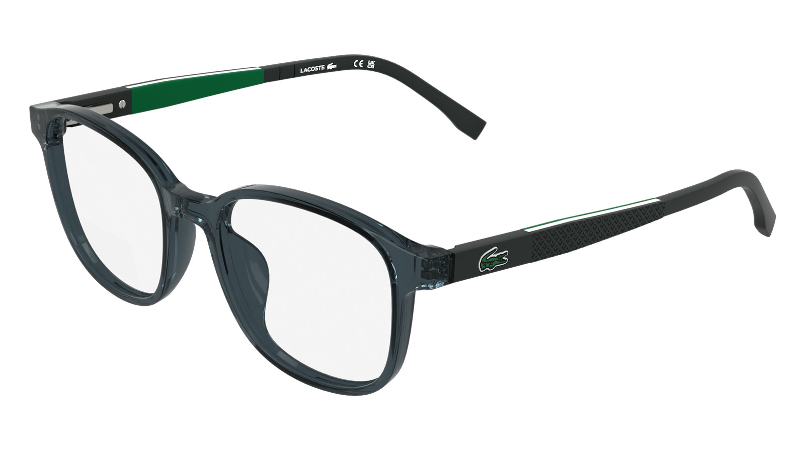 Lacoste L3667 035 Clear GREY 46/16/130 CHILD Eyeglasses
