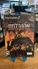 Batman Rise of Sin Tzu Sony PlayStation 2 PS2 Black Label Game Complete in Box