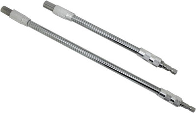 2Pc Flexible Extension Drill Bit Holder Flex Shaft Impact Driver for Hand Ratche