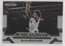 2022-23 Panini Prizm Draft Picks Widescreen Silver MarJon Beauchamp #WS-MB 02v3
