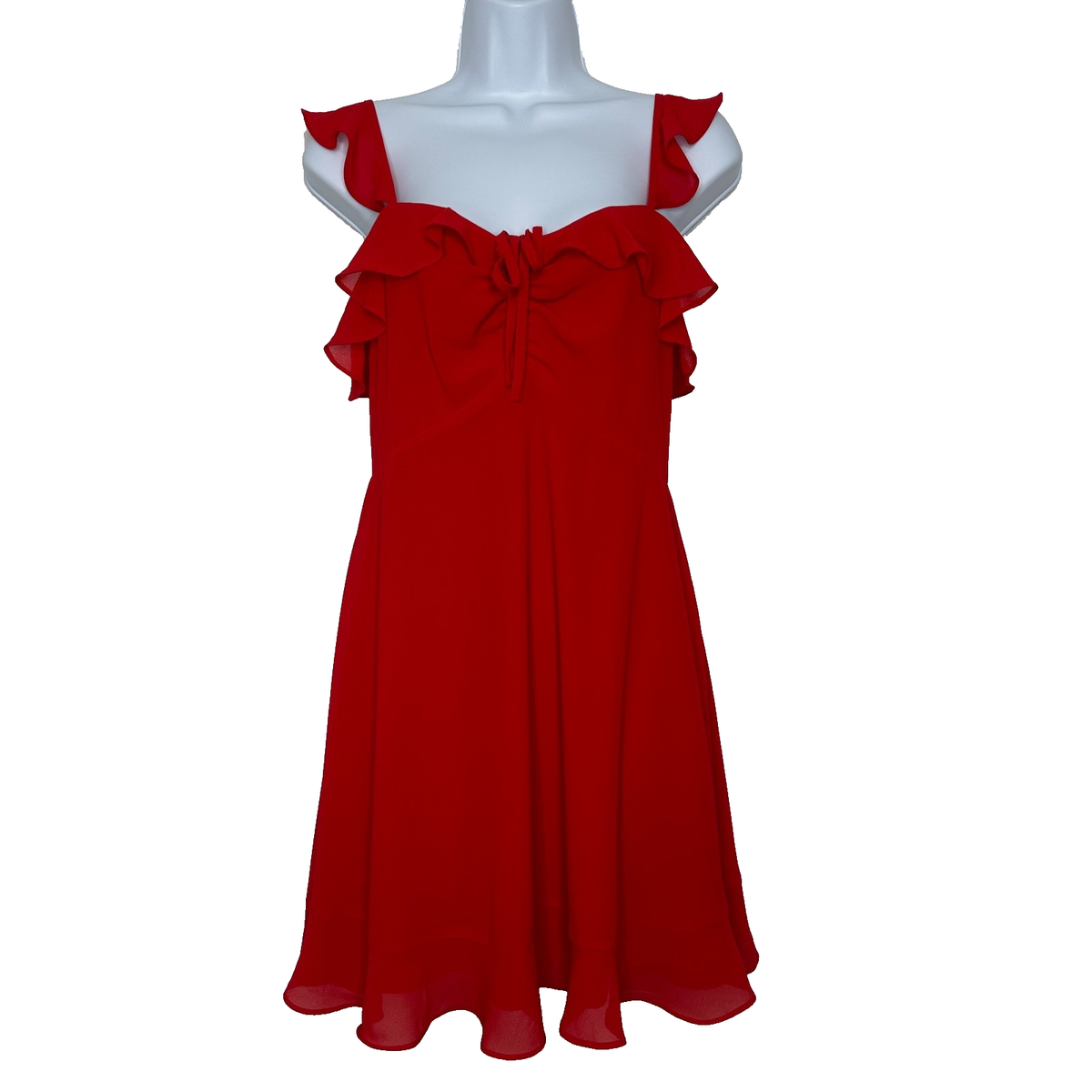 valentines mini dress Valentine Twill Mini Dress - Red