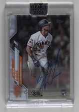 2020 Topps Clearly Authentic Auto Jaylin Davis #CCA-JDA Auto 0c3