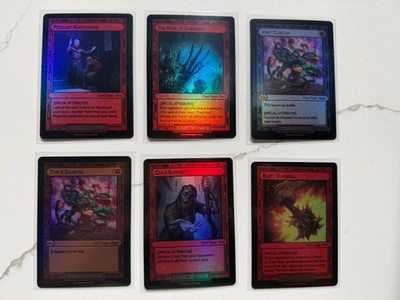 Divorced Dads Court of Chaos Rusty Dumbbell Podcast Joint Card Foil Card Lot X6