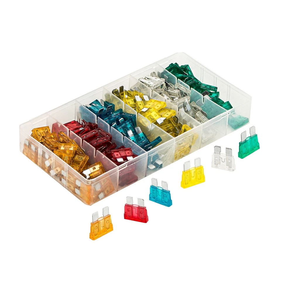 KFZ Sicherungen Set 200 Stk. Flachsicherung Sortiment 5-30 A für JAGUAR - Bild 2 von 4