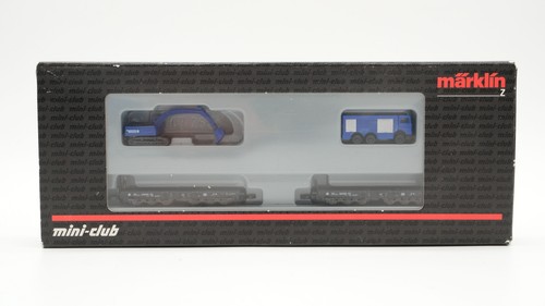Märklin Z 82354 Schwertransportwagen-Set "THW" DB | Zustand: Gebraucht