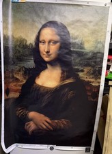 ESCLUSIVA XL IKEA Bjorksta Da Vinci MONA LISA stampa tela 78x118 MADE IN FRANCE