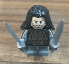 Lot of 3 LEGO Hobbit Lord of the Rings: Dwalin, Balin & Kili Dwarf Minifigure