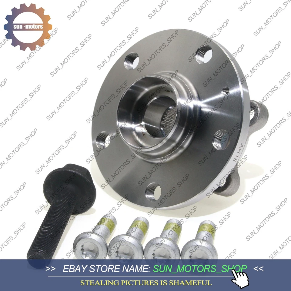 2pcs Front Wheel Hub Bearing Assembly For VW Jetta Golf Tiguan Passat AUDI A3 TT Foto 4 de 4