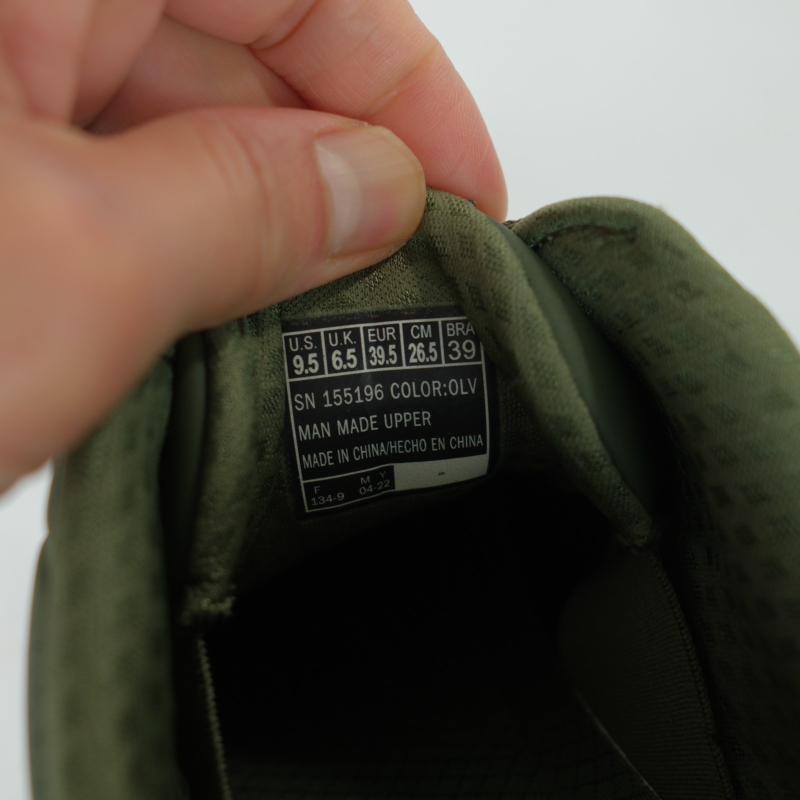 Skechers Uno Shimmer Away Olive Gold Metallic Lace Up Sneaker Size 9.5