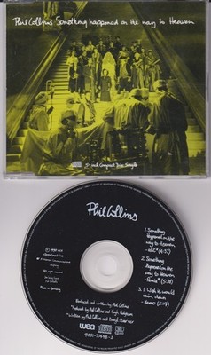 Phil Collins   Something Happened On The Way To Heaven - 3 Track Maxi CD 1990