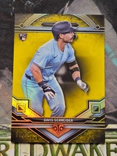 2024 Topps Triple Threads Davis Schneider /75 #53 RC Toronto Blue Jays