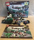 LEGO #5975 T-REX TRANSPORT 98% Complete With Box, Manual, Minifigs, Dinosaurs