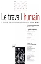 Menschliche Arbeit. Training, Simulator und Simulation (zweisprachige Ausgabe), Collecti