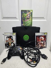 Original Xbox Console Set Bundle Works Great Samsung Drive Good Controller