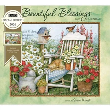 Lang Companies,  Bountiful Blessings Special Edition 2026 Wall Calendar by Susan