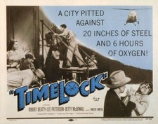 Time Lock 1957 Dvd. Robert Beatty. copy of public domain film. disc only