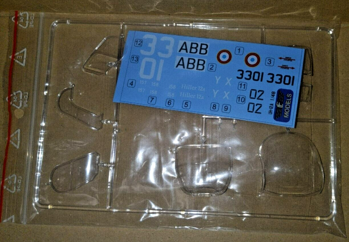 LF Models 1/48- Hiller UH-12A, Raven, PE4813 Kit, New | eBay LF Models 1/48- Hiller UH-12A, Raven, PE4813 Kit, New | eBay