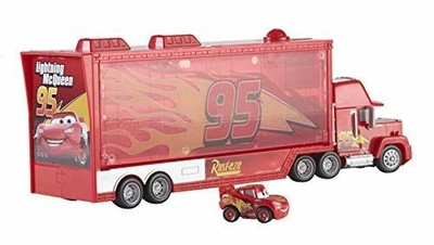mini racer mack truck transporter