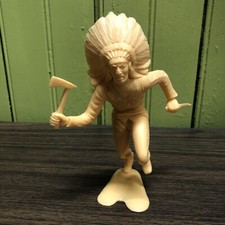 Louis Marx 6" Plastic Indian Figure   
