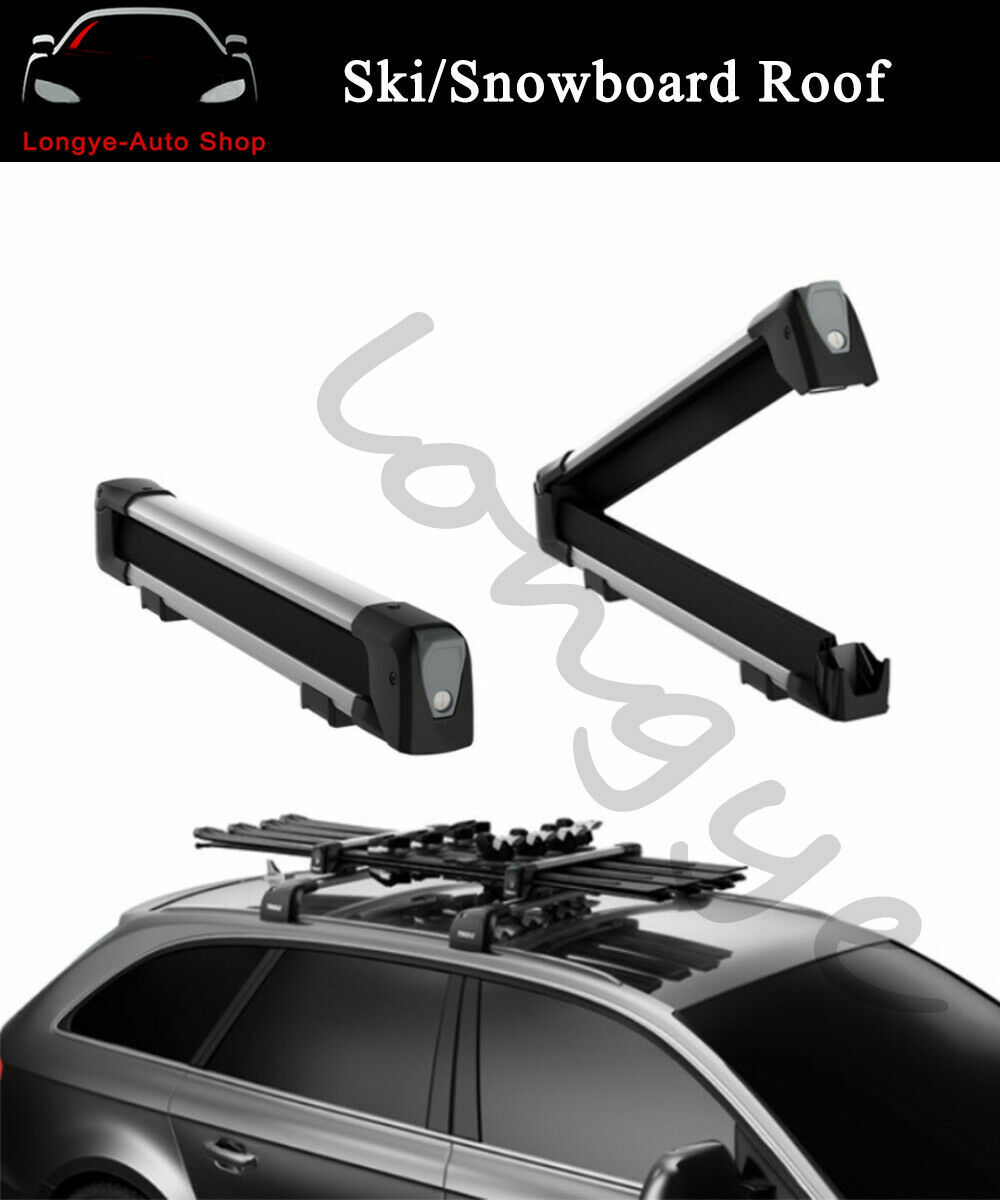 Ski Snowboard Roof Top Mounted Carrier Rack fits for Ford Ecosport 2013-2020