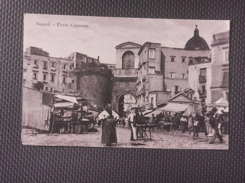 Old postcard Naples - Porta Capuana