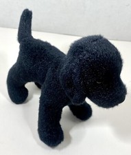 Douglas Plush Labrador Retriever Black Lab Dog 6 in Realistic