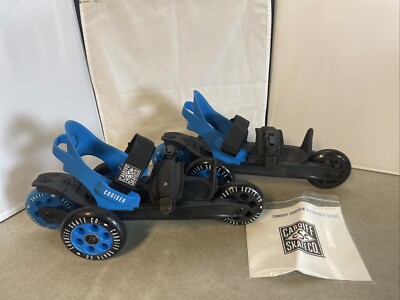 CARDIFF Large CRUISER ROLLER SKATES ADJUSTABLE ADULT Men 4-13 Women 5.5-14 