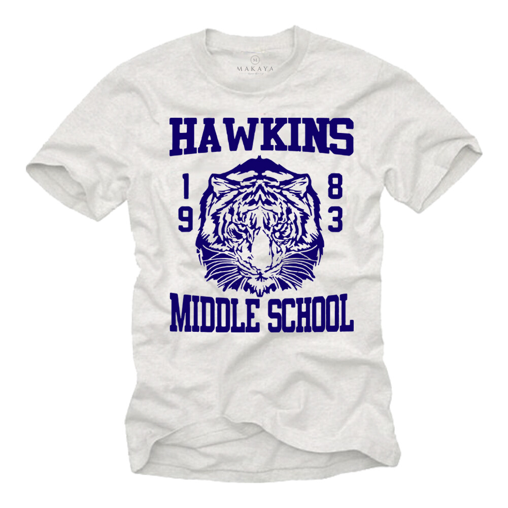 Camiseta Stranger Hawkins Middle School Dustin 11 Eleven Regalo Fans