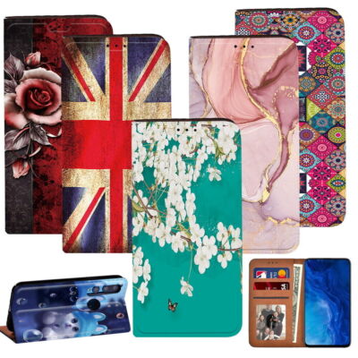 PU Leder Handy Brieftasche Abdeckung Etui für Huawei Honor 200/X5b/X60/X6b/X7c/X9c/X6C