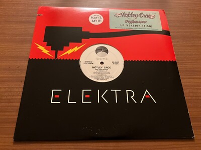 MÖTLEY CRUE Dr. Feelgood 12'' US PROMO Maxi Single LP Vinyl 1989 Mötley Crue RARE