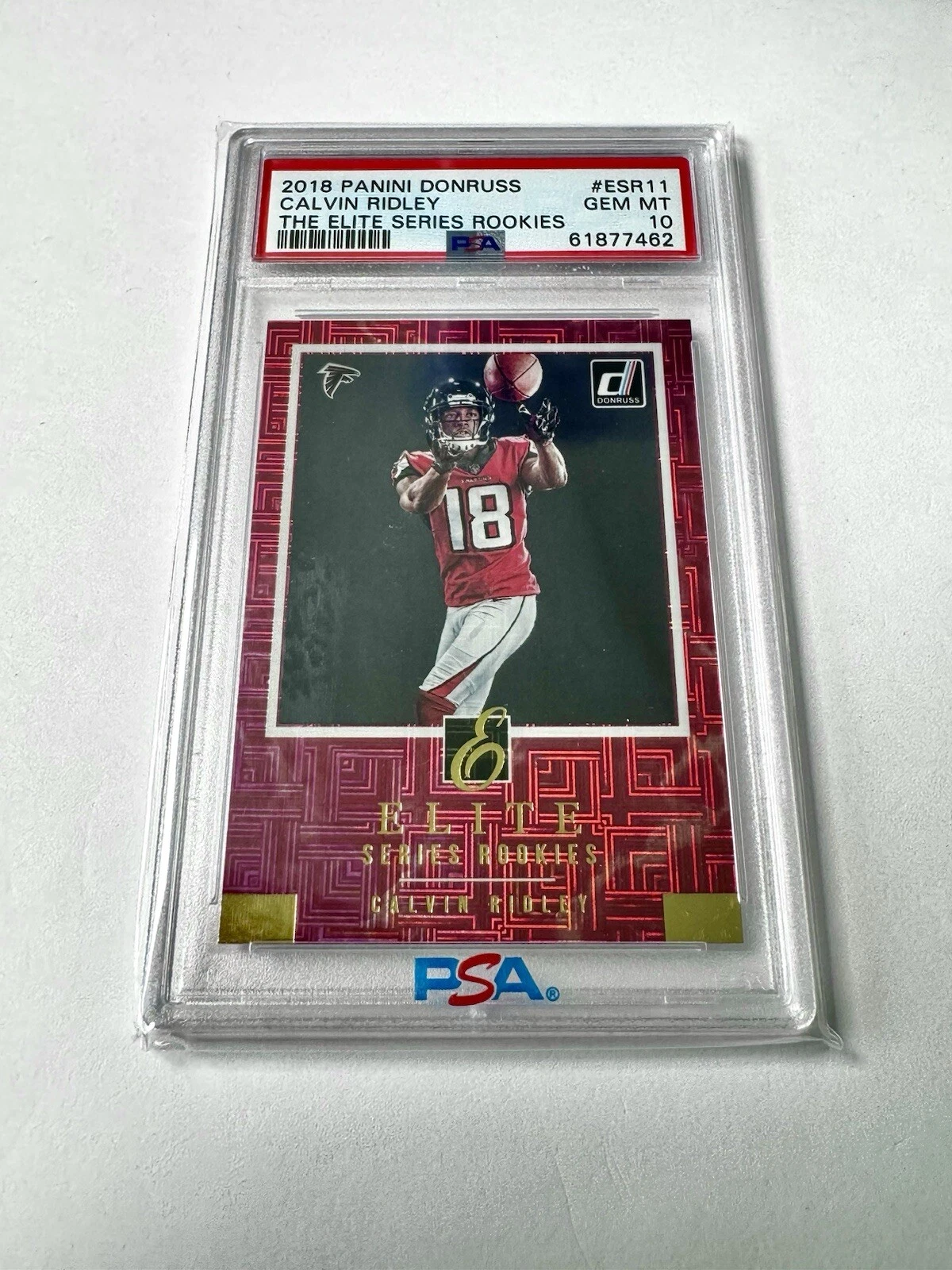 Calvin Ridley Panini Donruss the Elite Series Rookies #ESR11 Base