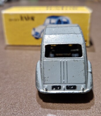 Dinky Toys Ancienne Citroën 2CV - Référence 24 T - Bleu Ardoise - RARE