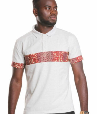Dan Wax fabric Polo Shirt