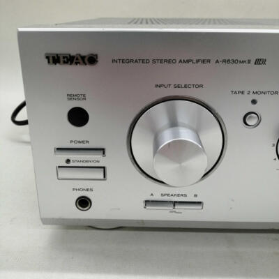 TEAC Integrated Amplifer A-R630 MK ll No Remote Controller TEAC Integrated Amplifer A-R630 MK ll No Remote Controller