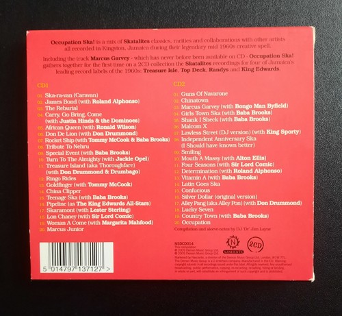 The Skatalites- Best of..2CD Ska Skinhead Reggae Rocksteady Mod Ex - Imagen 2 de 2