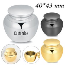 Small Keepsake Urns for Human Ashes 40*43 MM Memorial Cremation Urns for Ashes